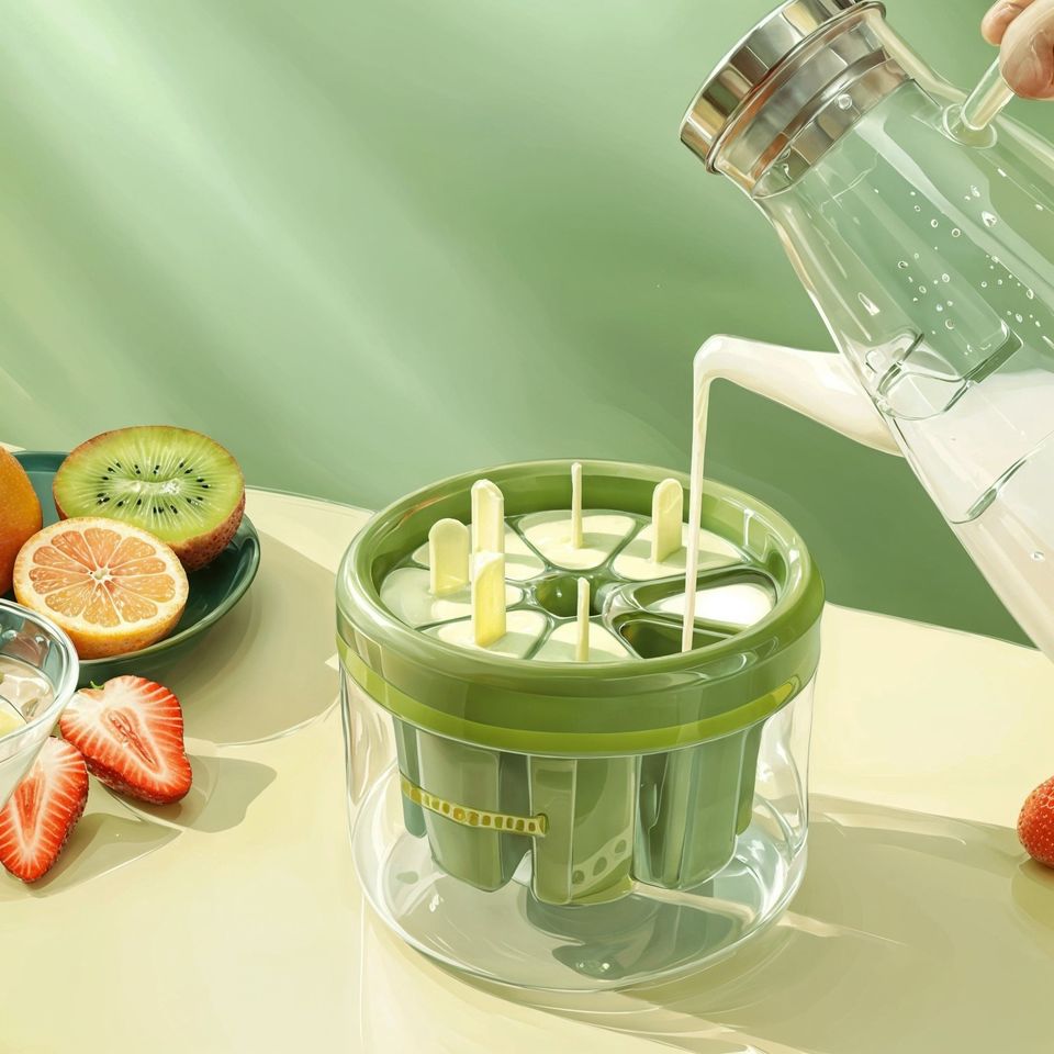 Molde De Silicona Para Paletas Y Helados Multifuncional