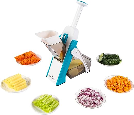 Picador Verduras Frutas Rayador Multifuncional
