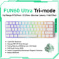 Akko MonsGeek FUN60 Ultra Mechanical Gaming Keyboard Magnetic Switch 60% Rapid Trigger 8K HE/TMR Custom Aluminum Keyboard Gamer